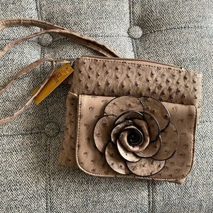 NWT vegan leather crossbody bag